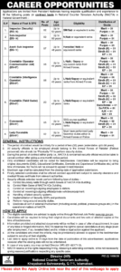 NACTA Jobs August 2025 All Pakistan Apply Online