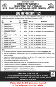 Ministry of Railway Jobs Railway Estate Development Aug 2025