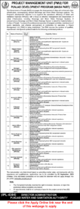 Water and Sanitation Authority WASA Punjab Jobs 2025 August