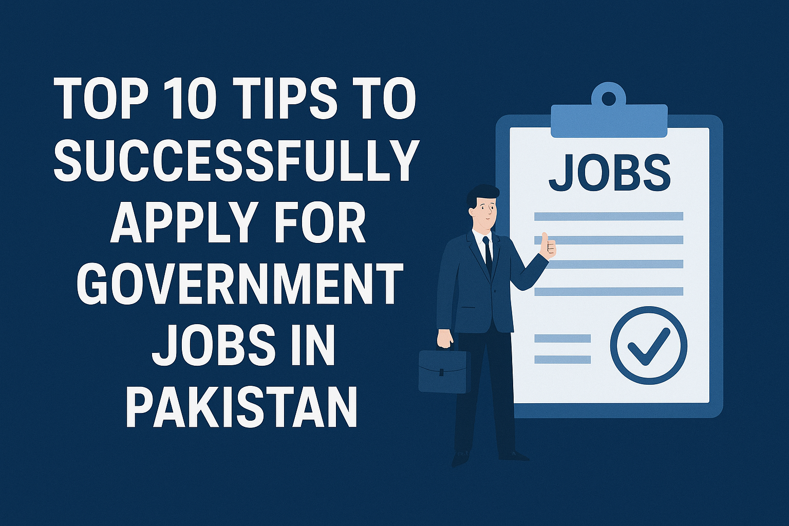 10 Tips to Successfully Apply for Government Jobs in Pakistan August 2025