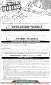 Architect / Designer Jobs in NDC / NESCOM November 2025
