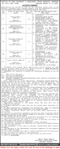 District and Session Court Karachi Jobs Dec25 – Apply Online