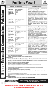 HEC Jobs 2025 | Apply Online Assistant Directors & IT